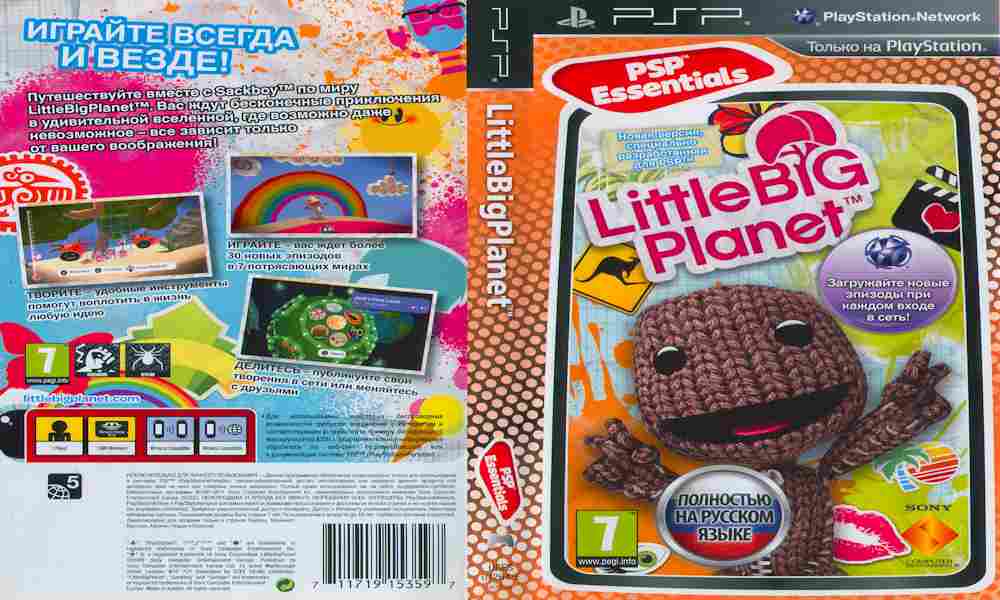 Игра LittleBigPlanet ESSENTIALS, Sony PSP, 178-15, Баград.рф