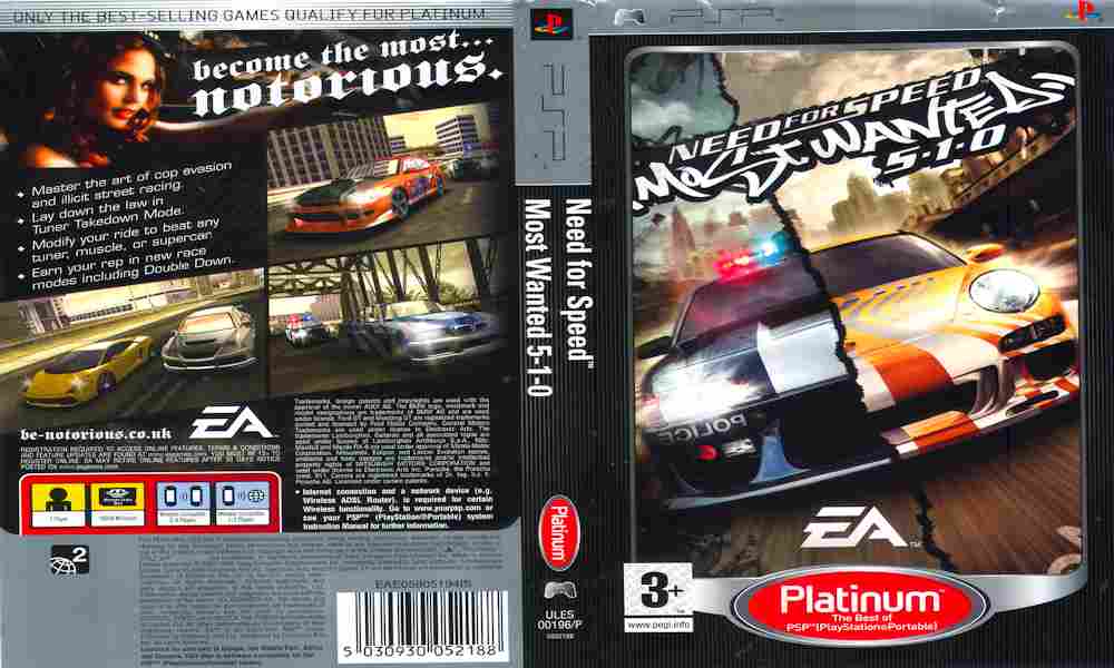 Need for speed most wanted psp. Most wanted 5-1-0. Need for Speed most wanted 5-1-0 Platinum. Most wanted PSP.