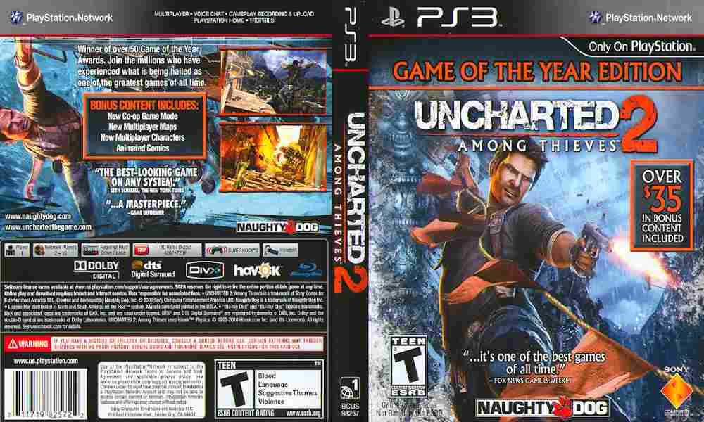 Game of the year edition. Диск Uncharted 2 among Thieves ps3. Диск для PS 3 Uncharted 2: among Thieves 