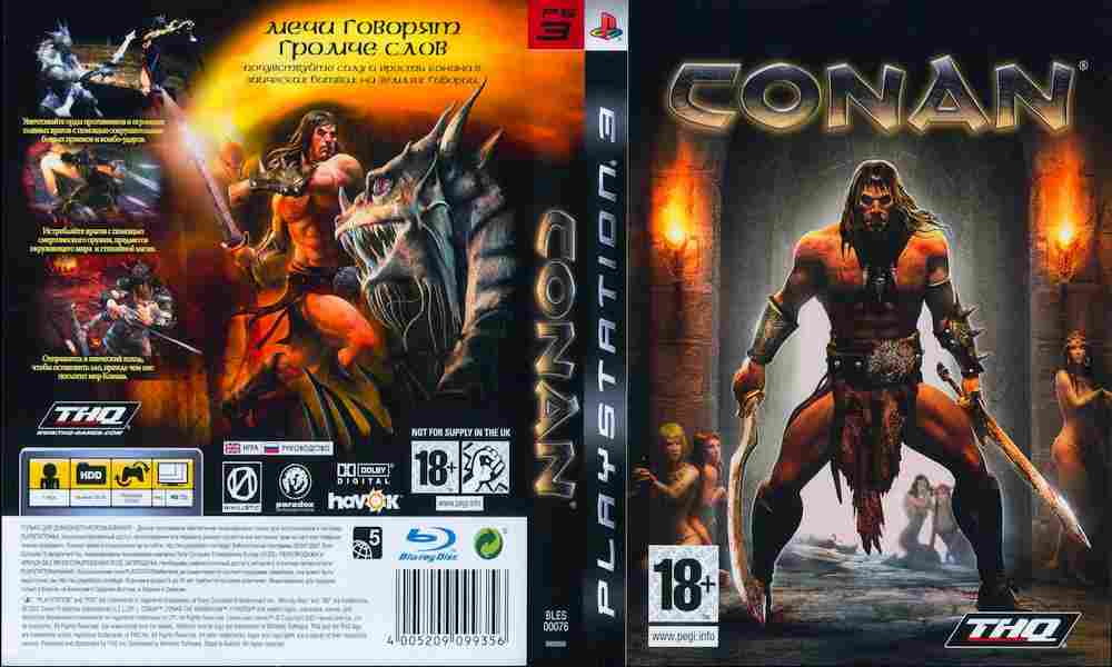 Игра Conan, Sony PS3, 170-39 Баград рф