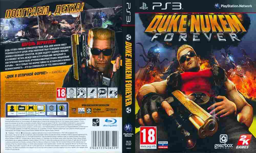 Игра Duke Nukem Forever, Sony PS3, 170-236 Баград рф