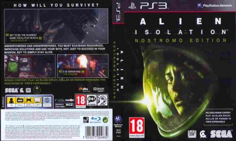 Игра Alien Isolation, Sony PS3, 171-93 Баград рф