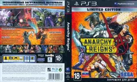Игра Anarchy Reigns, Sony PS3, 170-457 Баград рф