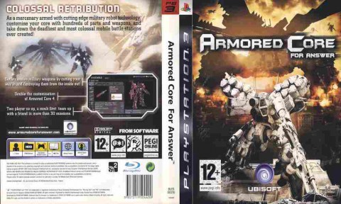 Игра Armored Core For Answer, Sony PS3, 170-547 Баград рф