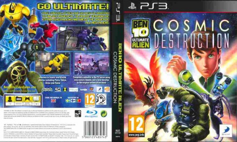 Игра Ben 10 Ultimate Alien Cosmic Destruction, Sony PS3, 170-531 Баград рф