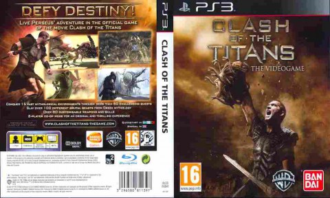 Игра Clash of the Titans, Sony PS3, 170-585 Баград рф