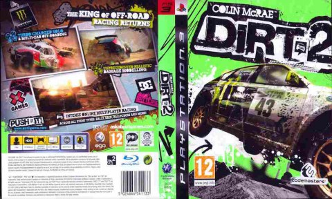 Игра Colin McRae Dirt 2, Sony PS3, 171-367 Баград рф