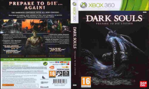 Игра Dark souls prepare to die edition, Xbox 360, 177-19, Баград.рф