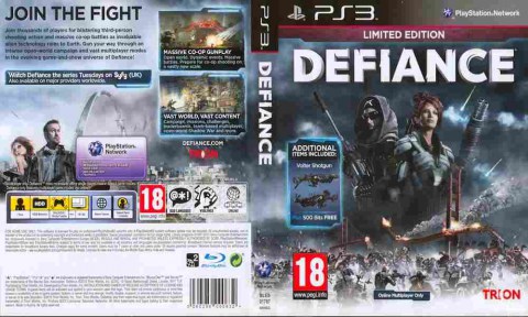 Игра Defiance, Sony PS3, 170-572 Баград рф