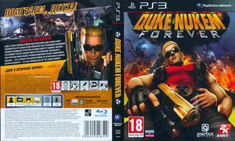 Игра Duke Nukem Forever, Sony PS3, 170-236 Баград рф