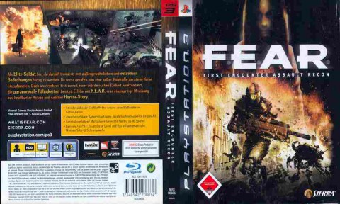 Игра FEAR, Sony PS3, 171-379 Баград рф