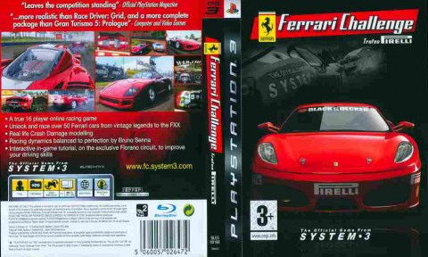 Игра Ferrari Challenge Trofeo Pirelli, Sony PS3, 170-634 Баград.рф