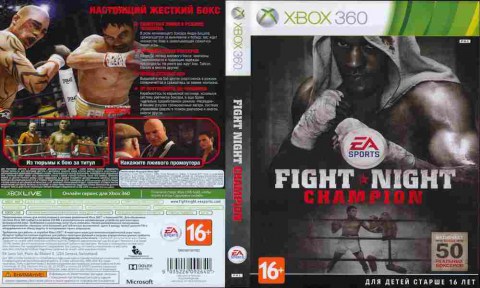 Игра Fight Night Champion, Xbox 360, 176-21, Баград.рф
