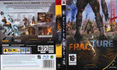 Игра Fracture, Sony PS3, 170-76 Баград.рф