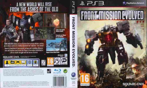 Игра Front Mission Evolved, Sony PS3, 170-331 Баград.рф