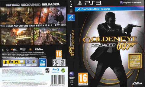 Игра 007 GOLDENEYE Reloaded, Sony PS3, 172-6, Баград.рф