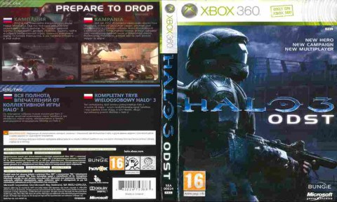Игра HALO 3 ODST, Xbox 360, 176-84, Баград.рф