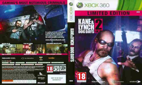 Игра Kane & Lynch 2 Dog Days Limited Edition, Xbox 360, 176-34, Баград.рф