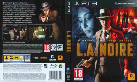 Игра L A Noire Sony PS3, 170-285, Баград.рф