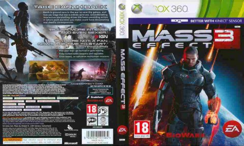 Игра Mass Effect 3, Xbox 360, 176-46, Баград.рф