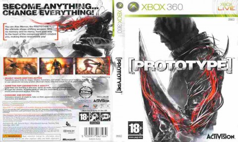Игра Prototype, Xbox 360, 176-89, Баград.рф