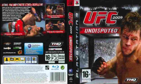 Игра UFC 2009 Undisputed, Sony PS3, 172-33, Баград.рф